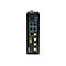 Industrieller TRENDnet AC1200 PoE+ Access Point mit LAN- und WAN-Anschlüssen sowie WLAN-Antennenanschlüssen.