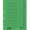 Trennblatt, Intensiv-Karton, DIN A4, grün