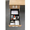 Trennsteg BARI, für Roll-/Anstellcontainer, 2 Quer- und 3 Längsstege