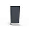 Trennwand, Silent Line Plus, 800 x 1700 mm, dunkelgrau