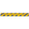 Treppenkantenprofil, 30 x 110 x 660 mm, schwarz/gelb, Vorsicht Stufe