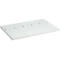Treston legbord voor M750 module, ESD geleidend, B 717 x D 600 x H 32 mm, lichtgrijs RAL 7035