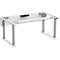 Treston QuatreX frame, elektrisch verstelbaar, tot 300 kg, B 1825 x D 900 mm, lichtgrijs RAL 7035