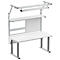 Treston QuatreX LCD flatscreen zwenkarm MA, ESD geleidend, tot 10 kg, B 425 x D 100 x H 130 mm, lichtgrijs RAL 7035