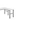 Treston Table d'extension angulaire TP 507K pour tables de travail Treston Série TP &amp; TPH, L 700 x P 500 mm