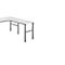 Treston Table d'extension angulaire TP 510K pour tables de travail Treston Série TP &amp; TPH, L 1000 x P 500 mm
