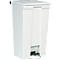 Tretabfalleimer Rubbermaid Legacy, 87 Liter, Step-on, Deckeldämpfer, Kunststoff, weiss