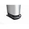 Treteimer Rotho duo PASO, 2x 25 l, oval, geruchsdicht, Kunststoff (BPA-frei), silber metallic