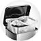 Treteimer Rotho PASO, 40 l, rechteckig, geruchsdicht, Kunststoff (BPA-frei), silber metallic