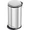 Tretmülleimer Hailo Harmony L, 20 l, rund, Soft-Close-Deckel, Edelstahl