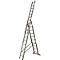TRIBILO Vielzweckleiter, 3 x 10 Sprossen