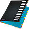 Trieur A4 LEITZ®, avec 12 compartiments, en carton durable, noir