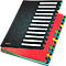 Trieur A4 LEITZ®, avec 24 compartiments, en carton durable, noir