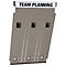 Trieur mural Eichner Flat, module de base, L 240 x P 58 x H 392 mm, plastique, gris clair