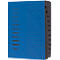 Trieur PAGNA, pour format A4, 12 parties, comprimé, 5 p., bleu