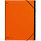 Trieur Trend PAGNA, pour format A4, carton, 12 compartiments, orange
