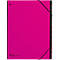 Trieur Trend PAGNA, pour format A4, carton, 12 compartiments, rose foncé