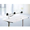 Triple-Monitorarm NOVUS Clu Plus X3 C, 1,5-4,5 kg je Arm, dreh-/schwenk-/höhenverstellbar, VESA, weiß