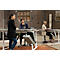 Trolley Business case actiCase, L 370 x P 190 x H 560 mm, 21,5 l, avec roulettes, aluminium, argent