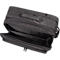 Trolley pour ordinateur portable LIGHTPAK®, pour 1 ordinateur portable jusqu'à 17', compartiment principal et 3 compartiments zippés, poche filet, roulettes, PET recyclé, noir