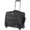 Trolley pour ordinateur portable LIGHTPAK®, pour 1 ordinateur portable jusqu'à 17', compartiment principal et 3 compartiments zippés, poche filet, roulettes, PET recyclé, noir