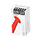 Trombones arrondis Omega, nickelé, taille 7, 100 p.