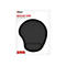 Trust Bigfoot Gel Mouse Pad - Mauspad mit Handgelenkpolsterkissen - Schwarz