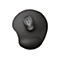 Trust Bigfoot Gel Mouse Pad - Mauspad mit Handgelenkpolsterkissen - Schwarz