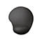 Trust Bigfoot Gel Mouse Pad - Mauspad mit Handgelenkpolsterkissen - Schwarz