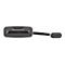 Kartenlesegerät mit USB-C-Anschluss vor weißem Hintergrund.