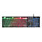 Trust GXT 835 Azor - Tastatur - hintergrundbeleuchtet - USB - QWERTZ - Deutsch