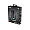 Produktverpackung der schwarzen Trust YBAR Gaming-Maus mit RGB-Beleuchtung und technischer Spezifikation.