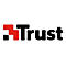 Das Logo der Marke Trust besteht aus einem roten Treppen-Symbol links neben dem schwarzen Schriftzug Trust.