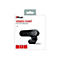 Webcam in Verpackung, Produktname: Video Chat. Funktionen: Autofokus, eingebautes Mikrofon, Stativ.