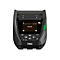 Schwarzer mobiler Thermodrucker mit Display. 'Ready' wird angezeigt, daneben Tasten und das Logo 'TSC'.