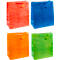 TSI cadeauzakje Laura, XXL groot, 26 x 13,5 x 32 cm, scheurvast, set van 12 verschillende kleuren
