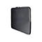 Graue Laptoptasche aus Neopren mit ReiÃŸverschluss und Logo.