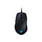 Schwarze Gaming-Maus mit Kabel. Scrollrad und Logo. Schriftzug: Turtle Beach.