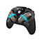 Schwarzer Xbox-Controller mit drehbaren Paddles und blauen Pfeilen, die die Rotationsrichtung anzeigen. Text: Turtle Beach, Xbox, Stealth Pivot.