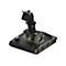 Joystick noir avec boutons et commandes. Étiquette "BRAKE".