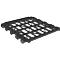 Tussenlegbord voor Schäfer Shop Select rolbox BASICline, tot 150 kg, B 710 x D 778 x H 25 mm, gerecycled HDPE, zwart