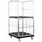 Tussenlegbord voor Schäfer Shop Select rolbox BASICline, tot 150 kg, B 710 x D 778 x H 25 mm, gerecycled HDPE, zwart