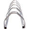 U-beugel fietsenrek - 1-zijdig - verzinkt staal - B 1330 x D 330 x H 260 mm - 5 parkeerplaatsen
