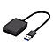 Ugreen - Kartenleser - 2 in 1 (MMC, SD, RS-MMC, microSD, SDHC, microSDHC, SDXC, microSDXC) - UHS Class 1 - USB 3.0