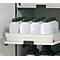Uittrekbaar plateau voor asecos zuur- en alkalikasten van de SL-serie, FP-karton/polypropyleen, grijs, B 480 x D 515 x H 80 mm, 11 l, tot 25 kg