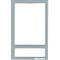 Ultradex fotokader, magnetisch, transparant petfolie, voor A5, grijs, 5 stuks