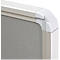 Ultradex Informationstafel "Information", Metall, magnethaftend, Wandmontage, inkl. Montagematerial, B 1200 x H 900 mm, silbergrau RAL 9006