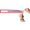 Ultradex insteekhoes, magnetisch, voor opschriften, B 312 x H 60 mm, A3, rood