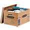 Umzugsbox SmoothMove, 2-lagige Wellenpappe, abnehmbarer Deckel, Beschriftungsfeld, H 260 x B 325 x T 445 mm, 38 L, 10 Stück