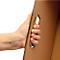 Umzugsbox SmoothMove, 2-lagige Wellenpappe, abnehmbarer Deckel, Beschriftungsfeld, H 260 x B 325 x T 445 mm, 38 L, 10 Stück
